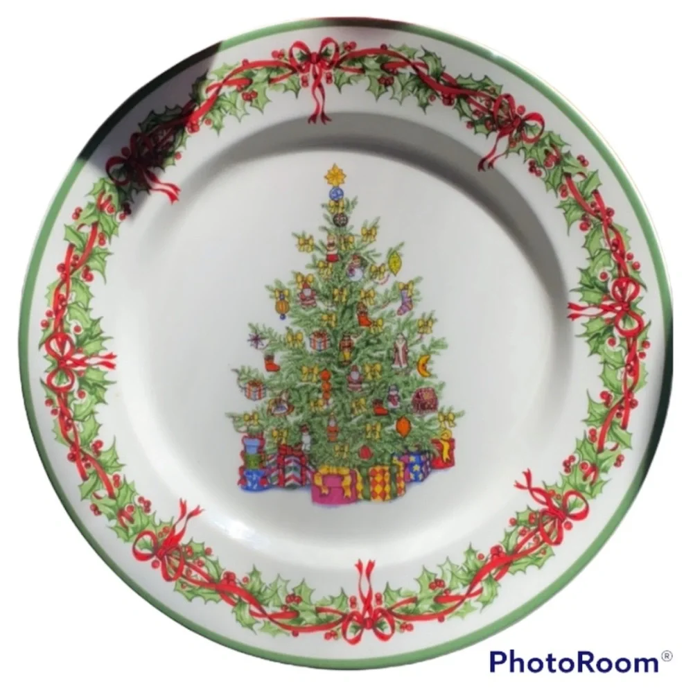 CHRISTOPHER RADKO VINTAGE HOLIDAY COLLECTORS PLATE CHRISTMAS DECOR ⭐️⭐️⭐⭐️⭐️ - Picture 1 of 14